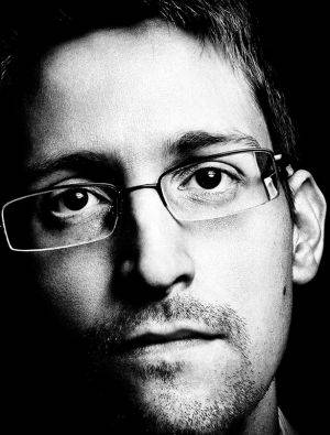 Edward Snowden neergezet als een asociale druiloor
